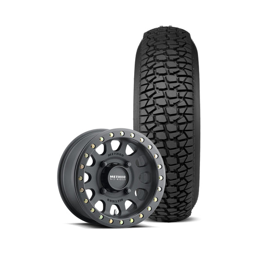 Method 401 Beadlock - Matte Black + Tensor Tire Regulator 2