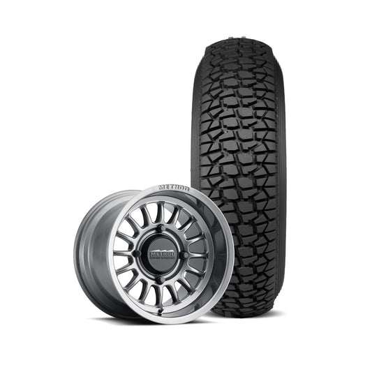 Method 411 Bead Grip - Gloss Titanium + Tensor Tire Regulator 2
