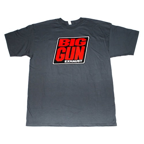 Big Gun Exhaust Gear - Logo T-Shirt - Charcoal