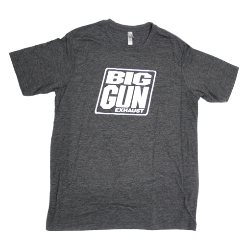 Big Gun Exhaust Gear - Premium Logo T-Shirt - Heather Grey