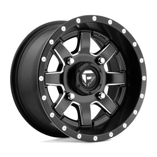 Fuel UTV Maverick Wheel 4x156 Matte Black Milled - D538