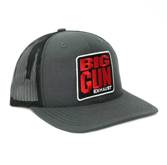 Big Gun Exhaust Gear - Grey Snapback Logo Hat