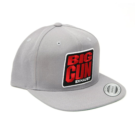 Big Gun Exhaust Gear - Light Grey Snapback Logo Hat