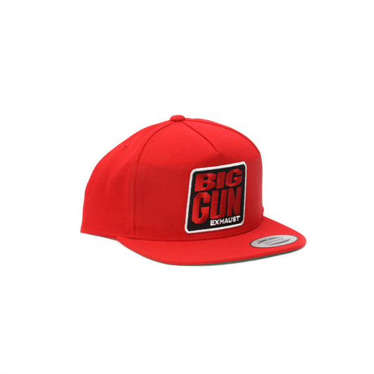Big Gun Exhaust Gear - Red Snapback Logo Hat
