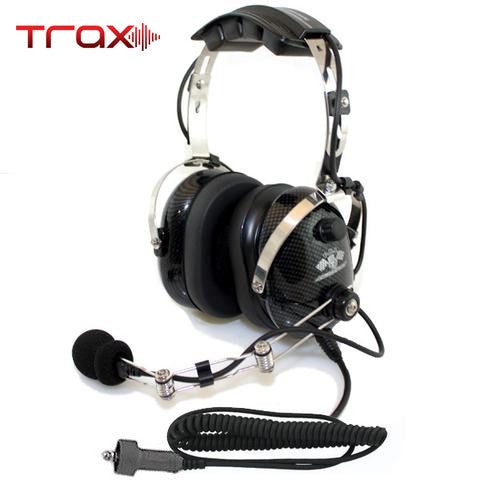 PCI Radios Trax Stereo OTH Headset with Volume Control