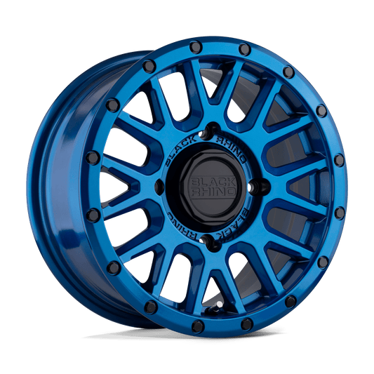 Black Rhino La Paz UTV Wheel 4x156 Blue with Black Bolts